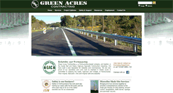 Desktop Screenshot of greenacrescontracting.com